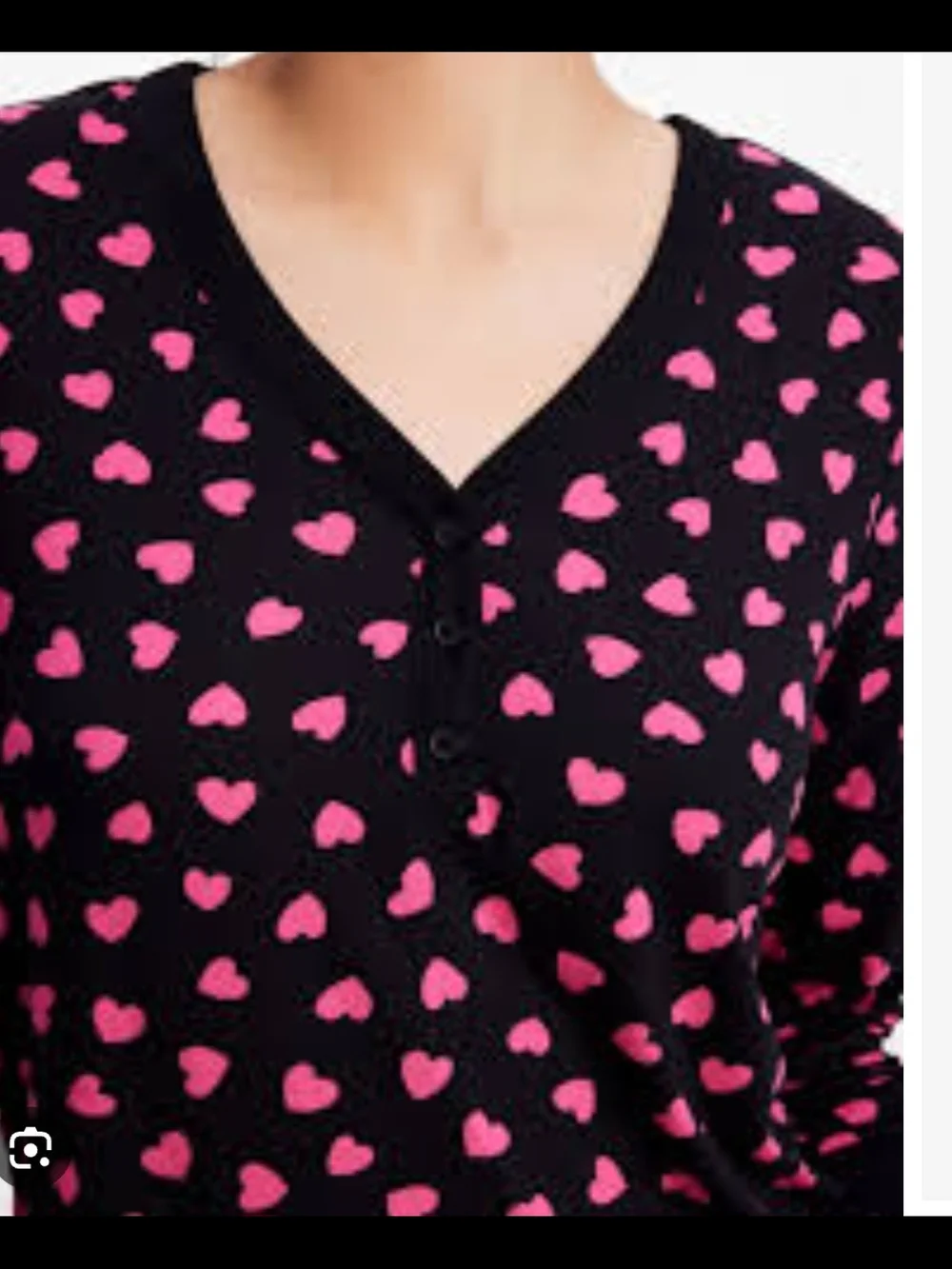 Kate Spade New York Sweater Knit Notch PJ Set